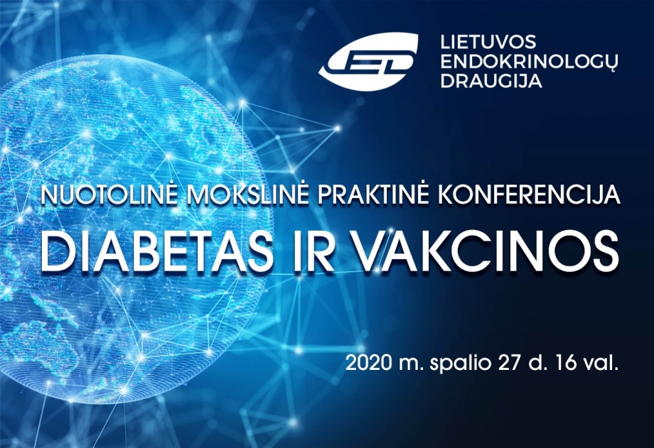 Mokslinė praktinė konferencija „Diabetas ir vakcinos“