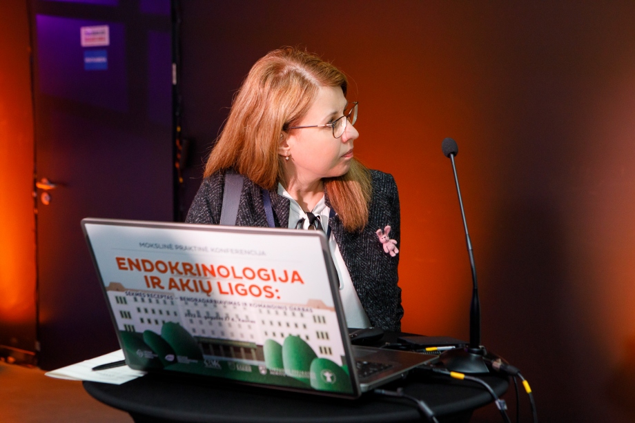 Mokslinė praktinė konferencija „Endokrinologija ir akių ligos: sėkmės receptas – bendradarbiavimas ir komandinis darbas